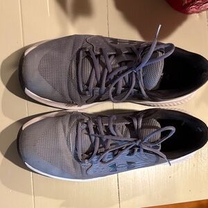 Under Armour Men's Blue and Black Athletic Shoes